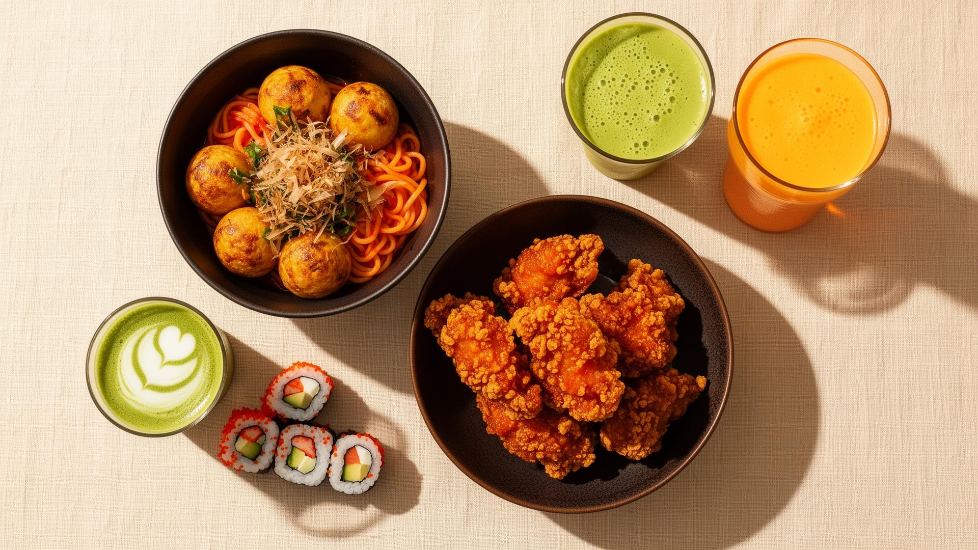 Spread makanan signature OYEN Café
