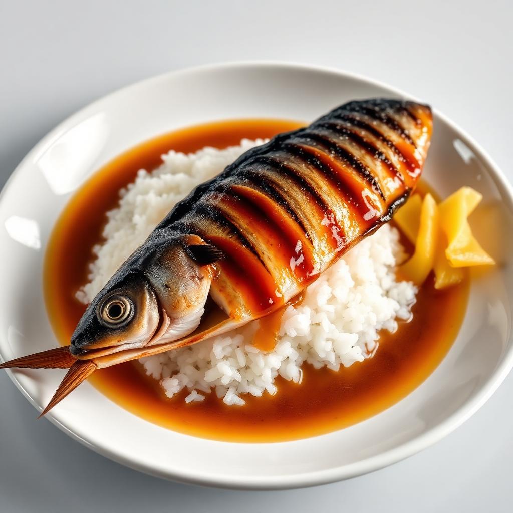 Saba Teriyaki Rice