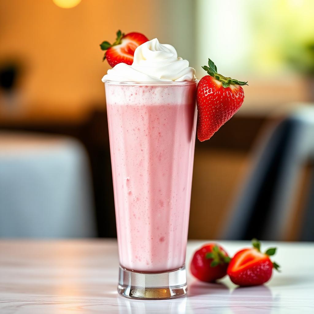 Strawberry Milk Smoothie
